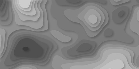 Luxury minimal diamond creative abstract background vector natural shadow papercut web topography map spiral line. black light dynamic smooth 3d papercut texture background.