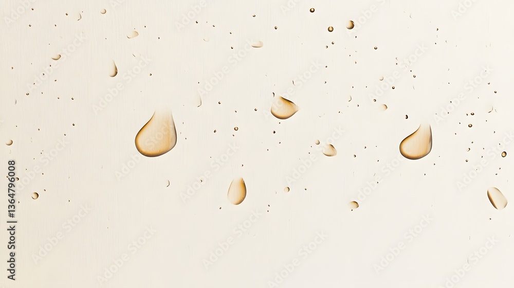 Poster abstract design with soft circular shapes, neutral color palette, perfect for backgrounds or creativ