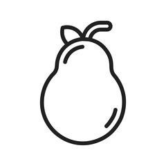 Guava icon vector image. Suitable for mobile apps, web apps and print media.