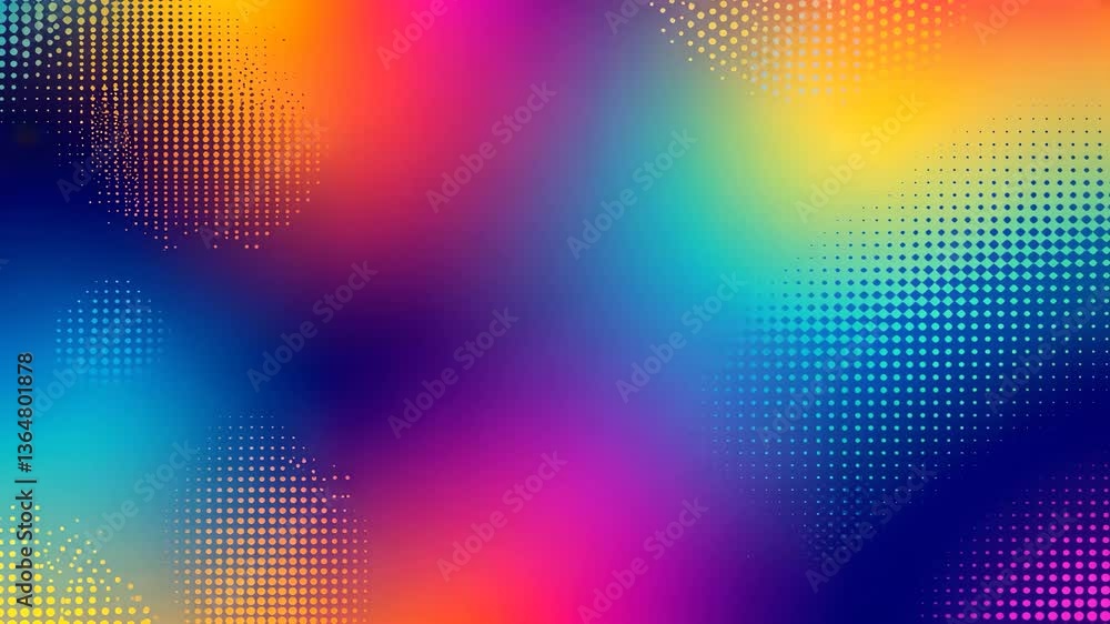Poster abstract colorful gradient background with textured patterns