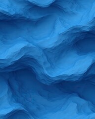 Abstract Blue Undulating Texture Background
