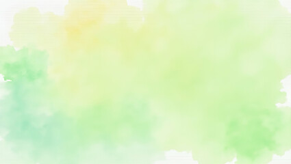 Watercolor Texture with Earthy Tones and Soft Greens: Perfect Natural Background for Nature-Inspired Projects with Empty Space on the Left Side in Photo Stock Concept