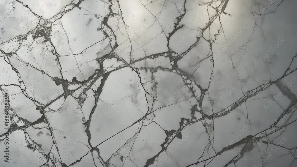 Poster abstract grey and white textured surface with vein like lines forming a pattern