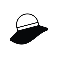 Pamela hat Vector icon