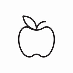 apple icon vector sign