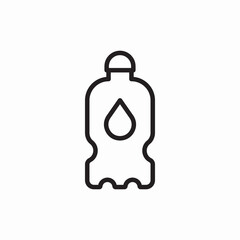 oil bottle icon vector sign