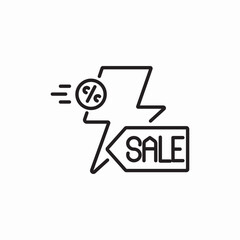 discount sale price tag icon vector sign