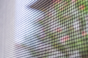 mosquito net wire screen on house window protection against insect