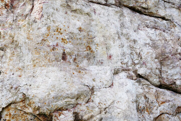 Detailed Texture of Weathered Natural Stone Surface in Earthy Tones