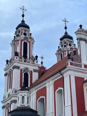 Fototapeta premium Church of St. Catherine, Vilnius, Lithuania 