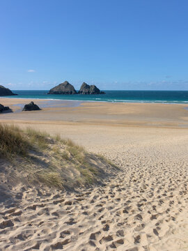 Holywell Bay Cornwall England UK Europe