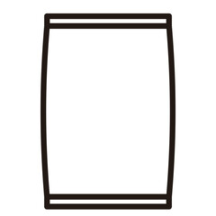 膨らみのある四角の枠