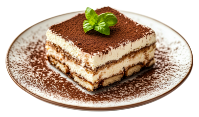 Delicious tiramisu dessert recipe kitchen food bright cut out