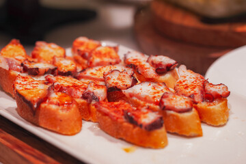 Pintxos in San Sebastian, Spain 