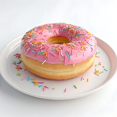 donut with sprinkles