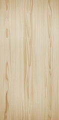 Fototapeta premium A close-up view of a light-colored wood surface featuring distinct grains and natural knots. Ideal for backgrounds in design projects or artistic creations