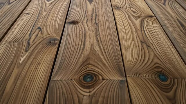 Detailed Brown Wood Flooring Texture with Visible Wood Grain and Natural Pattern
