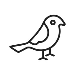 Birds icon vector image. Suitable for mobile apps, web apps and print media.