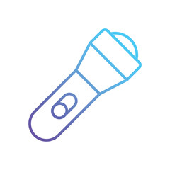 Flashlight  Vector icon