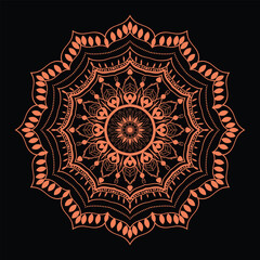 Minimalist Ornamental Mandala Aesthetic