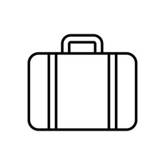 Suitcase  Vector icon