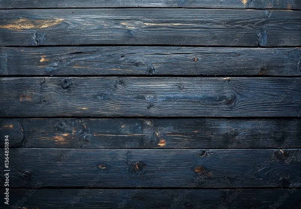 Poster dark wood planks background texture with grain patterns for graphic use