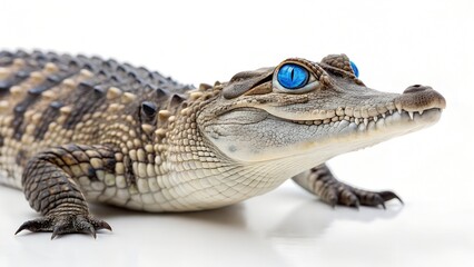 Naklejka premium Cayman, Crocodile, Alligator. 