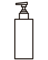 シンプルなディスペンサーのイラスト