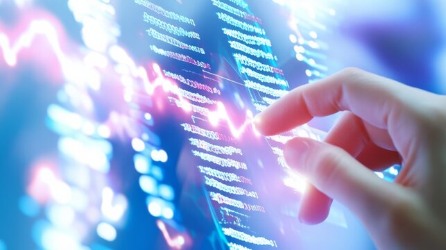 A scientist working with AI to map the human genome, high-tech laboratory with DNA sequencing equipment and AI-controlled data analysis screens, High-tech style - Powered by Adobe