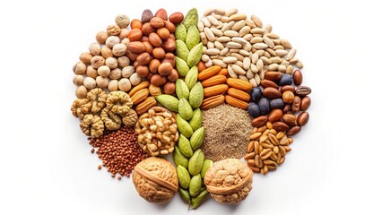 Different types of nuts