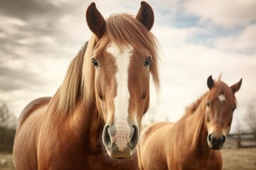 Fototapeta premium Horse stallion mammal animal.