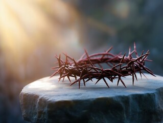 Fototapeta premium Crown of Thorns Still Life