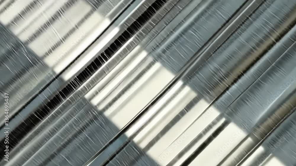 Poster white wall with diagonal gray shadows and a pink stripe in an abstract linear style