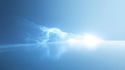 Abstract Light Burst Effect