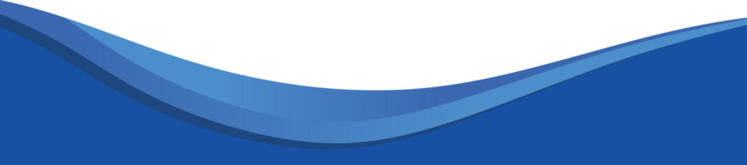 Elegant Wave Footer Decoration 