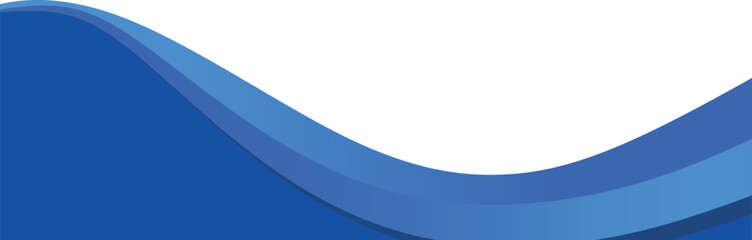 Elegant Wave Footer Decoration 