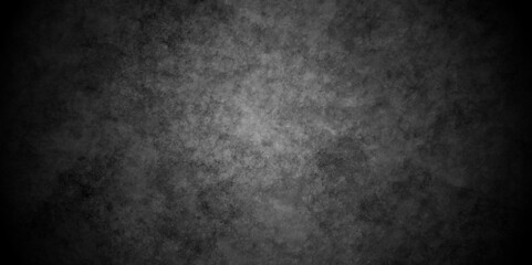 	
Dark black grunge textured concrete background. Panorama dark grey black slate background or texture. Vector black concrete texture. Stone wall background.	
