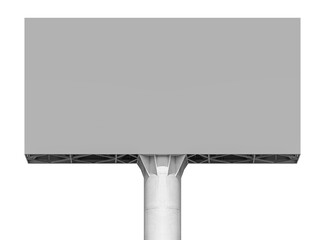 Obraz premium Outdoor pole billboard