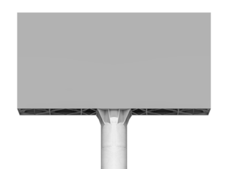 Outdoor pole billboard