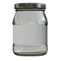 jar glass 3d