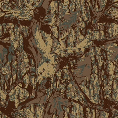 tree bark camouflage, wood camouflage, vintage bark camo