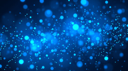 Perfect for a futuristic or techthemed event this background features animated blue particles moving in a synchronized pattern.
