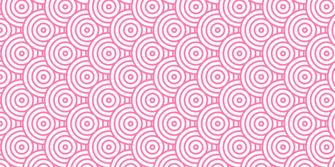 Overlapping Pattern Minimal diamond geometric waves spiral transparent and abstract circle wave line. pink seamless tile stripe geometric create retro spiral line pattern background.
