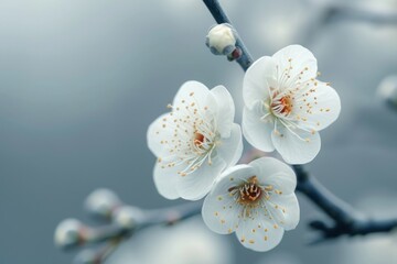 Blossom flower outdoors pollen plant.