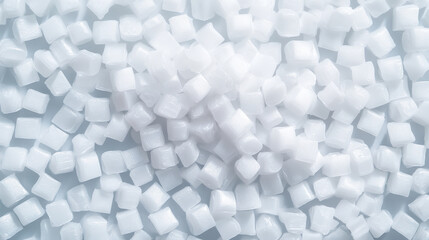 Plastic materials - Bio-Plastics (Eco-Friendly Alternatives) - Polylactic Acid (PLA): Derived from plants like corn and sugarcane, used in biodegradable packaging and disposable items. seamless textur