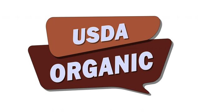USDA Organic is a certification label granted by the United States Department of Agriculture to products that meet strict organic farming standards.