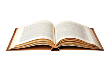Fototapeta premium Isolated Open Book on transparent background