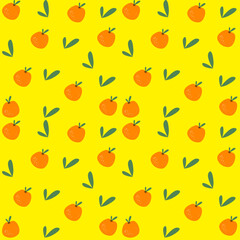 seamless background with pears