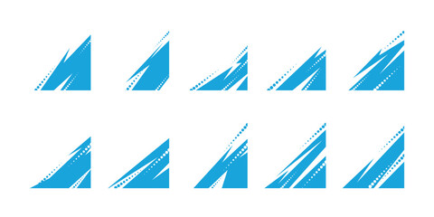 Comic Corner Element