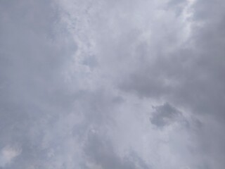 gllomy sky with dark gray clouds